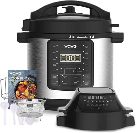 NINJA FOODI XL <strong>PRESSURE COOKER</strong> STEAM <strong>FRYER</strong>: Extra-large, family-sized capacity with the ability to <strong>pressure</strong> cook, <strong>air fry</strong>, and SteamCrisp - all under one SmartLid. . Best pressure cooker air fryer